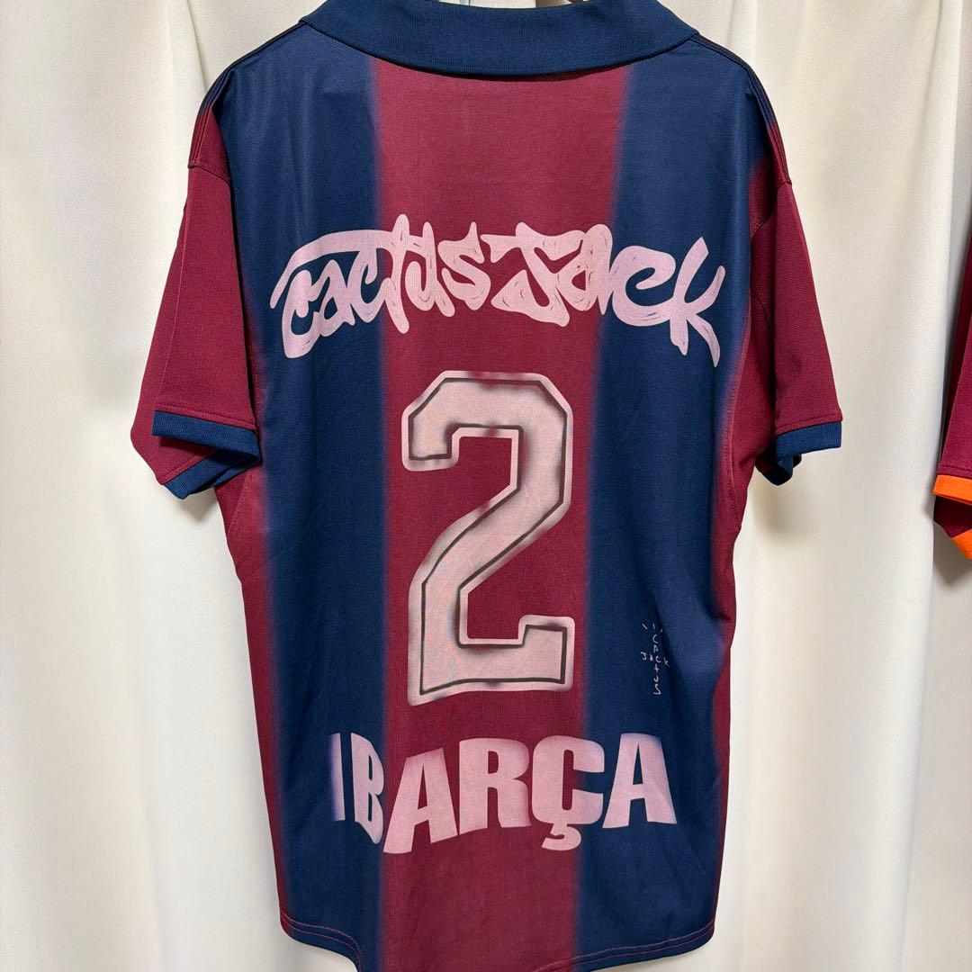 r*様 Nike FC Barcelona シャツ Travisコラボ