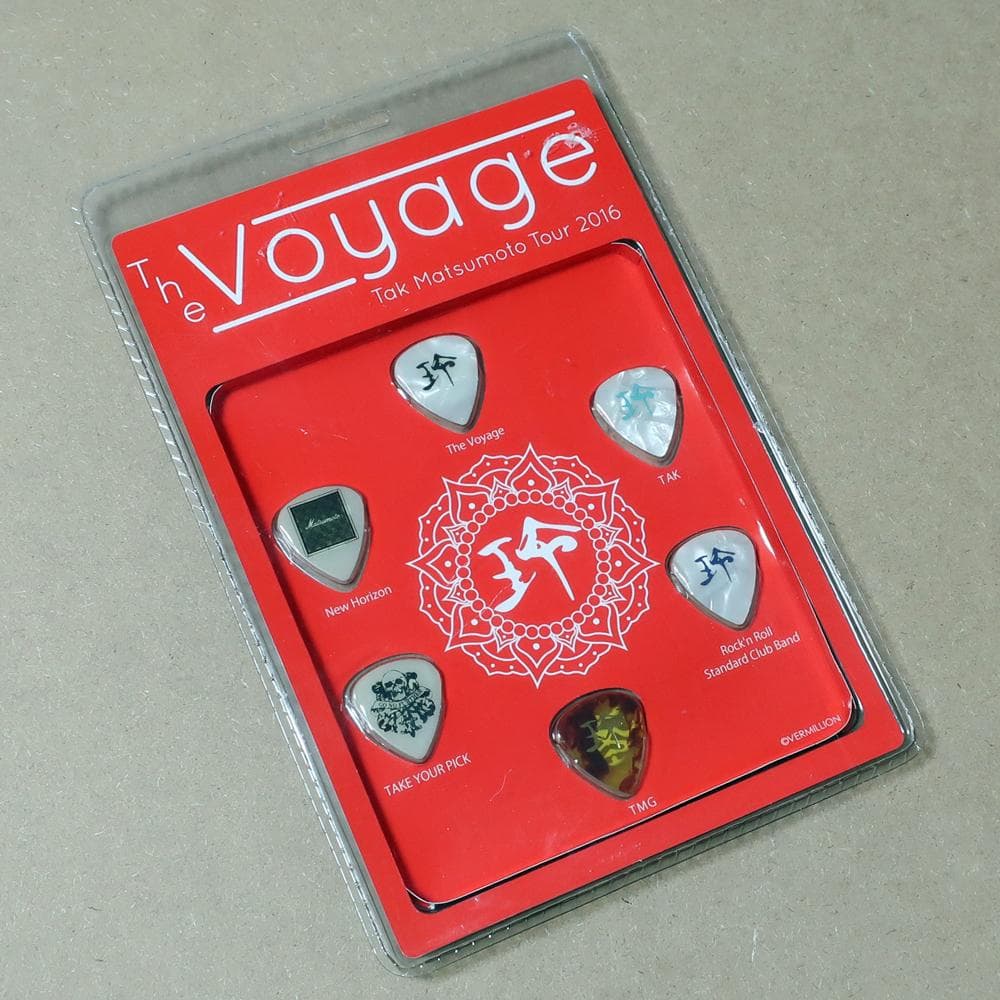 B'z 松本孝弘 ギターピックセット 2016 The Voyage 公式グッズ