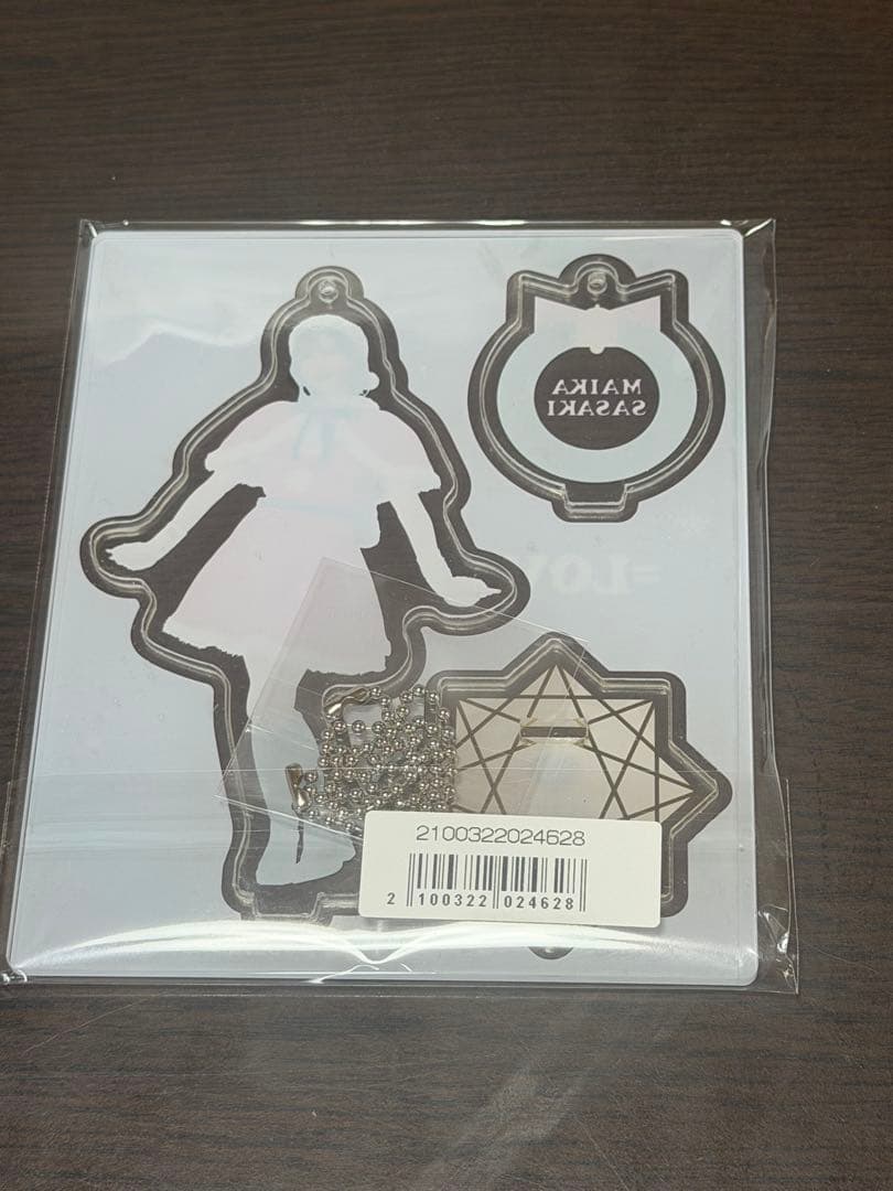 ＝LOVE 佐々木舞香さん サンタ衣装 アクリルスタンド