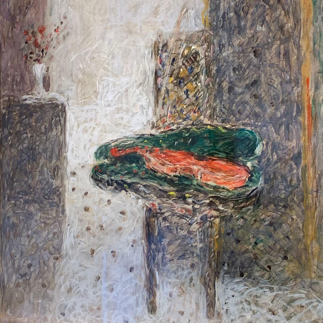 「椅子とバイオリン」 蛯子善悦 Le violon et la chaise