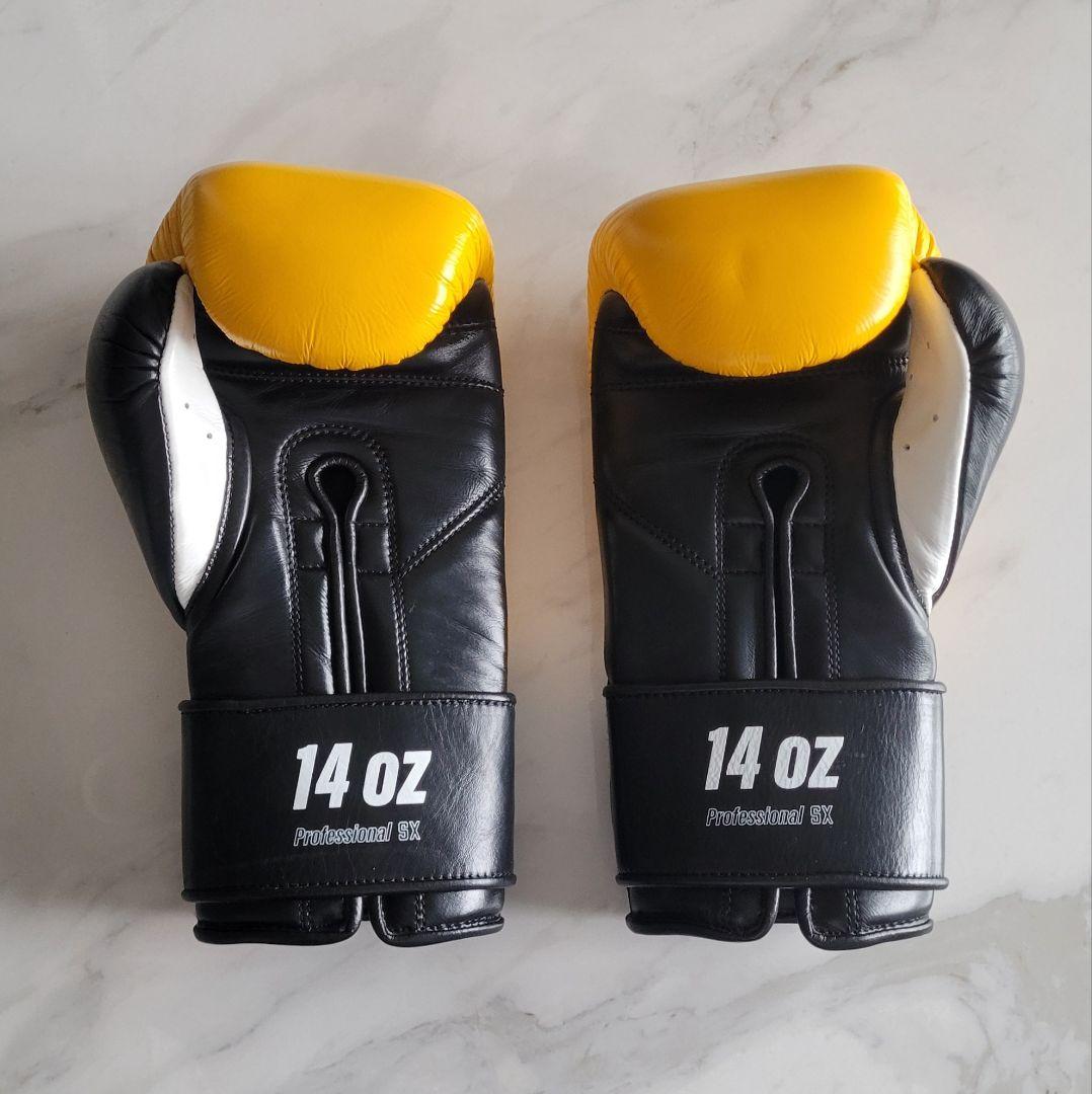 PRIZE RING Professional SX 黄色/黒　14oz