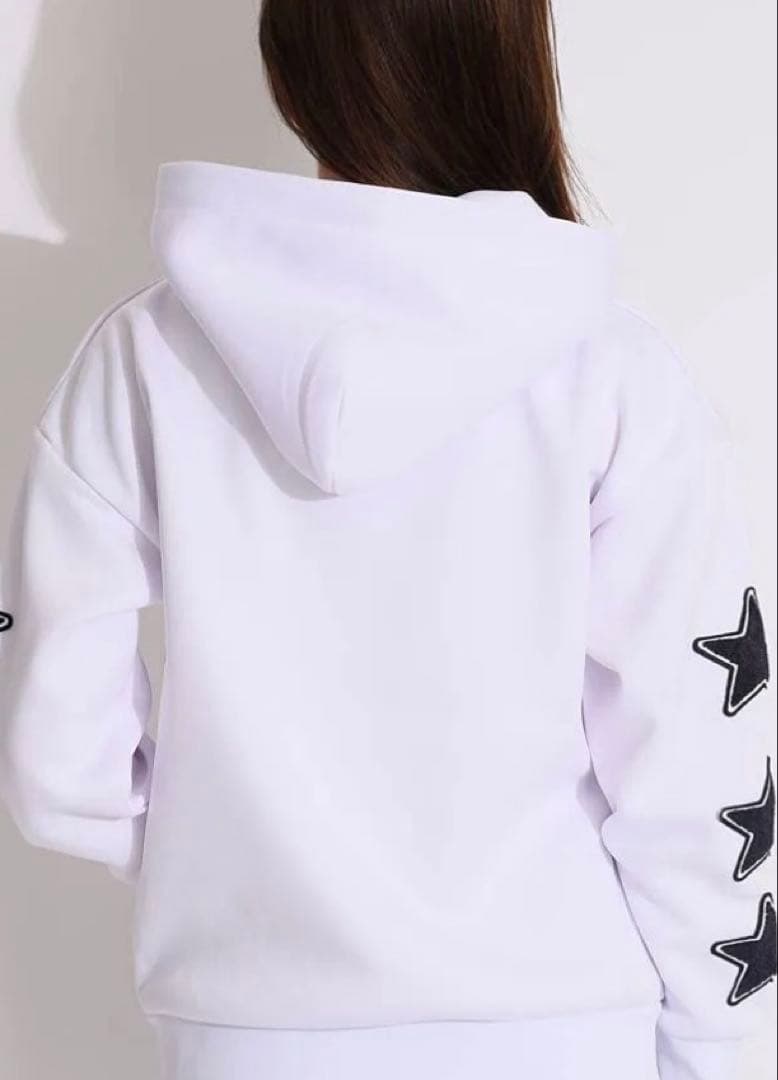 球‼️年末SALE‼️Jack Bunny!! ホワイトパーカー サイズ6