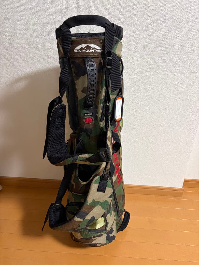 迷彩キャディバッグBRIEFING/SUN MOUNTAIN/BEAMSGOLF