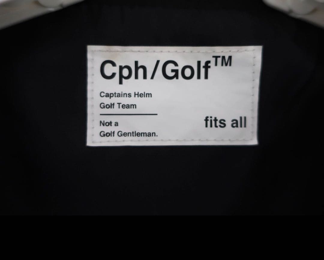 Cph/Golf™ (キャプテンズヘルムゴルフ) コーチジャケット 黒　L