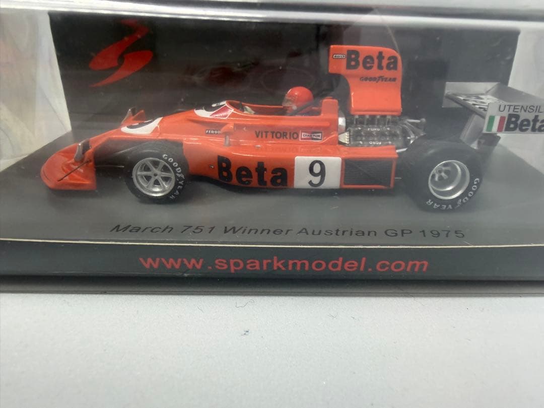 【希少】スパーク 1/43 マーチ 751 1975 オーストリアGP 優勝