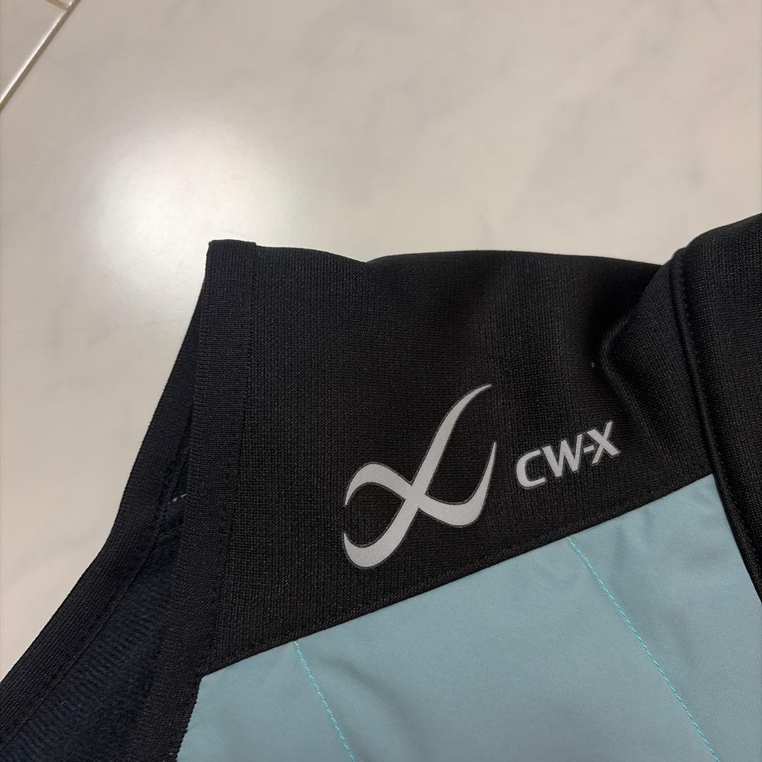 【新品未使用】CW-X メンズ ベストジャケット ノースリーブ ハイネック M