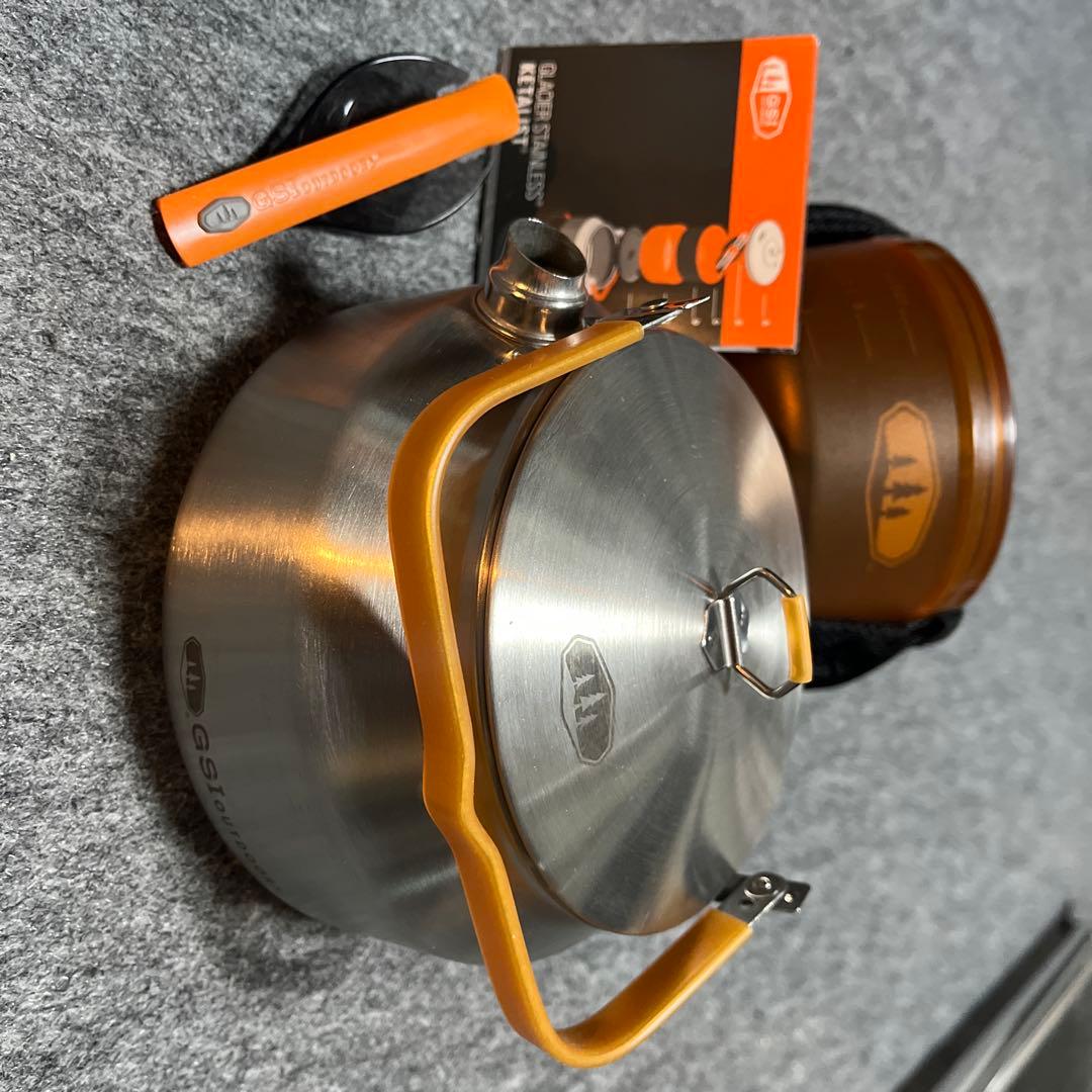 未使用 GSI ジーエスアイ グレイシャー ステンレス ケトリストv2 送料込