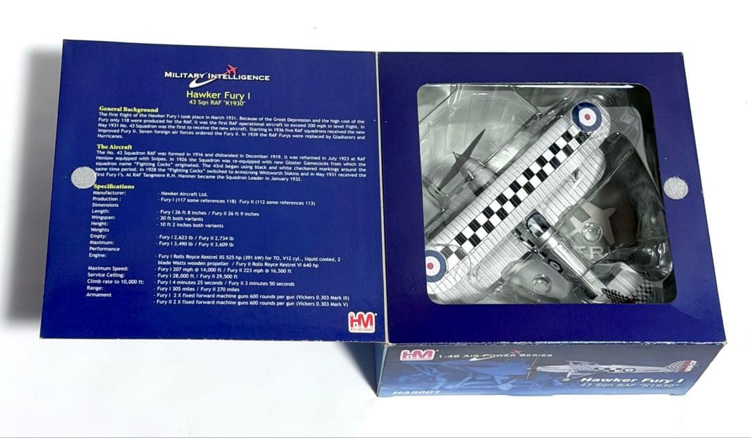 ホビーマスター 1/48 Hawker Fury I