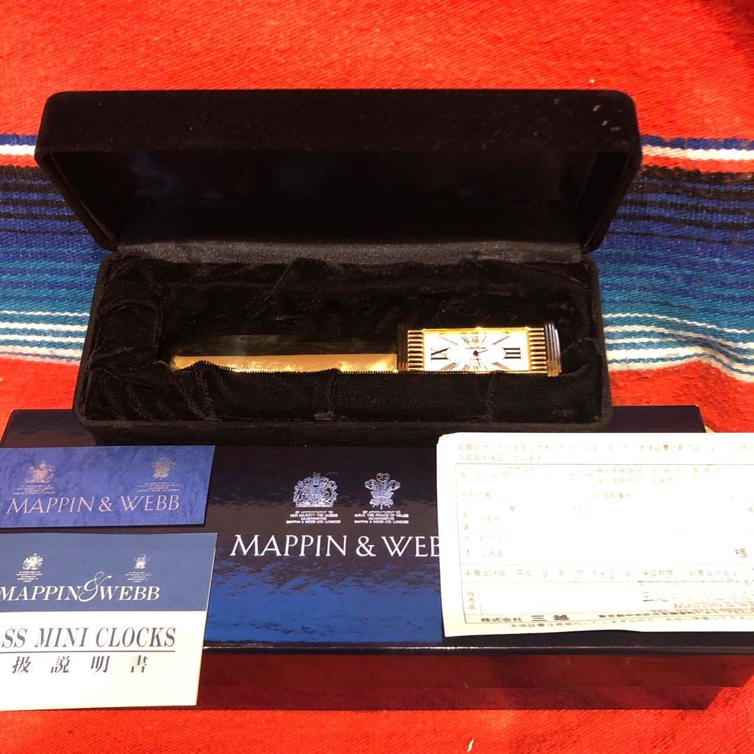 【新品】MAPPIN&WEBB ペーパーナイフ型時計