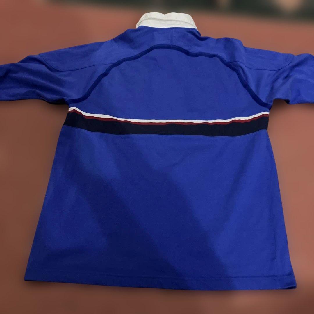 90's NIKE / ナイキ F.F.R. フランスラグビー連盟 ラガーシャツ