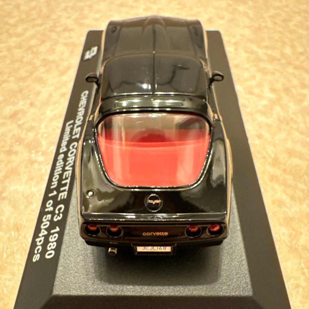 トリプル9 コレクション シボレー コルベット C3 1980 ミニカー