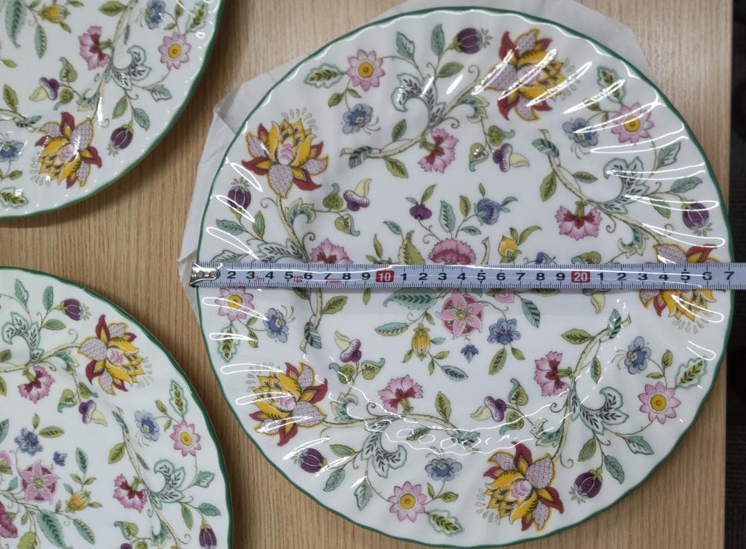 未使用保管品　ミントン　大皿　27㎝　3枚