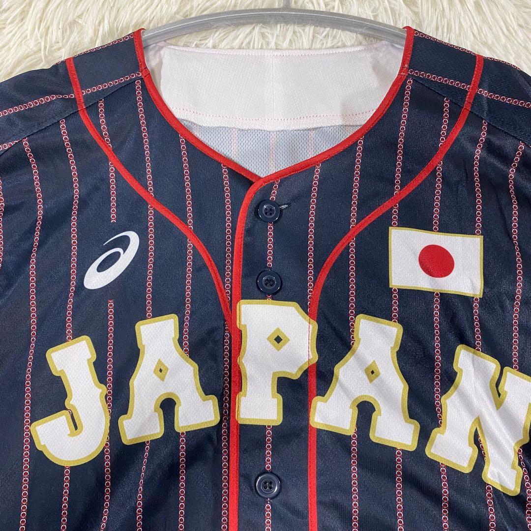 【JAPAN】侍ジャパン 日本代表 asics ユニフォーム 黒 FサイズWBC