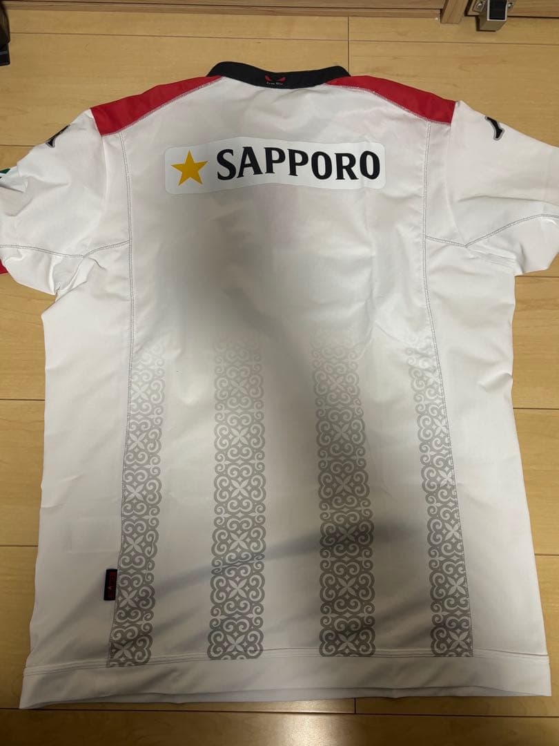 コンサドーレ札幌 2015年 ユニフォーム シャツ ホワイト M