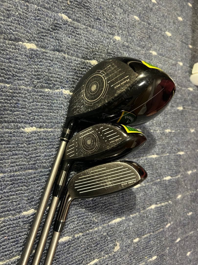 Callaway EPIC FLASH STARドライバー5w 5u 三本セット