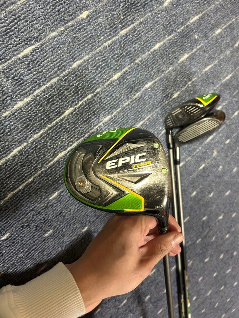 Callaway EPIC FLASH STARドライバー5w 5u 三本セット