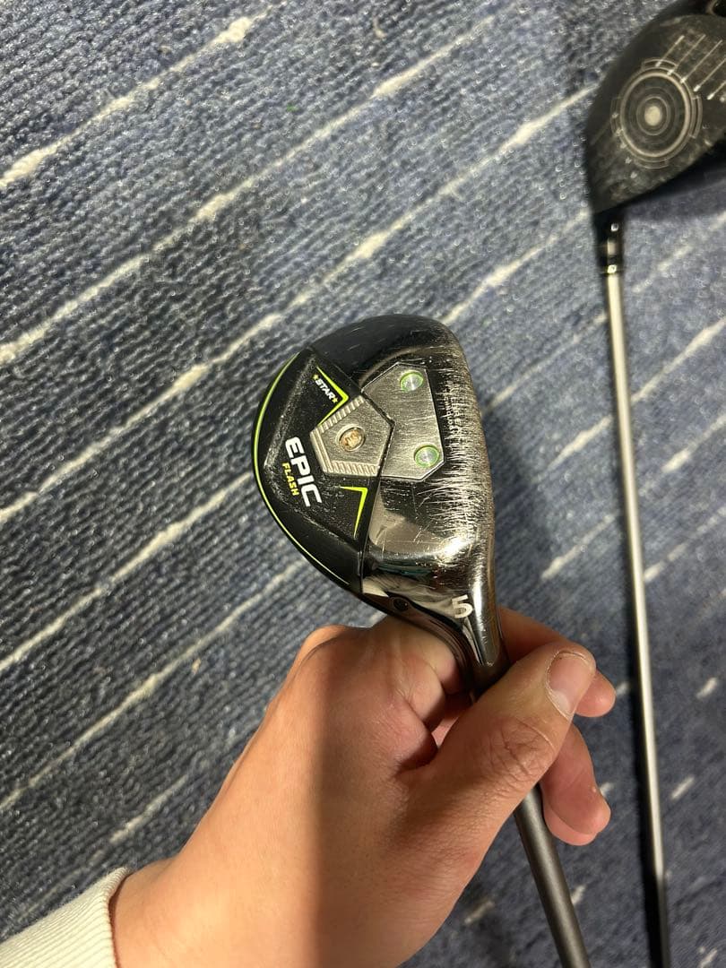 Callaway EPIC FLASH STARドライバー5w 5u 三本セット