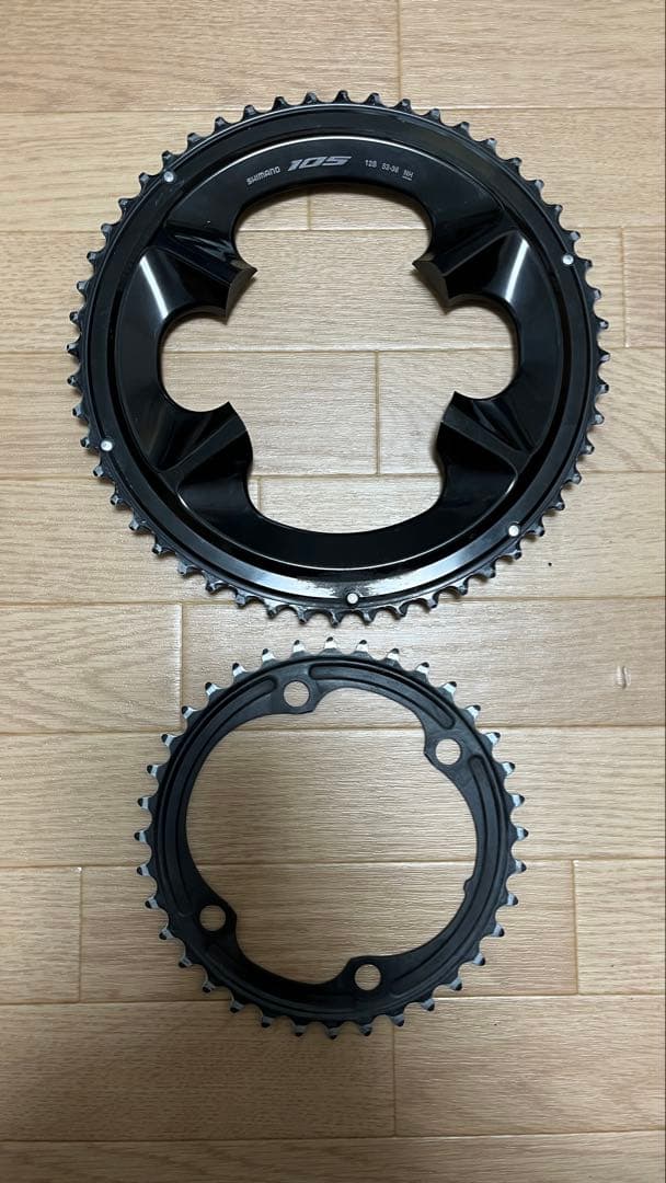 Shimano 105 クランクセット 165mm ブラック