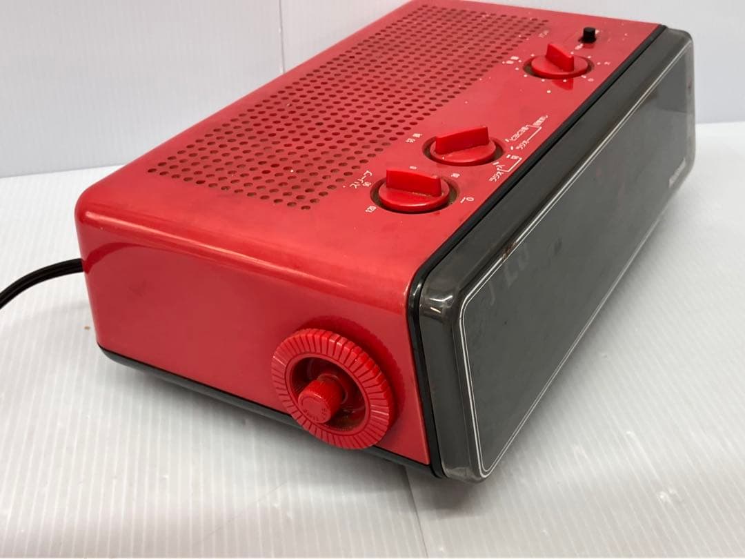 【National/ナショナル】パタパタ時計 ラジオ 昭和レトロ RC-6035