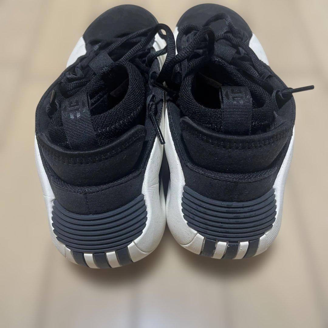 adidas ハーデン8 バスケットボールシューズ 黒/白 ハイカット