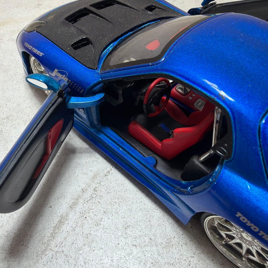 ミニカー Jada Toys MAZDA RX-7 Import Racer! 1/24