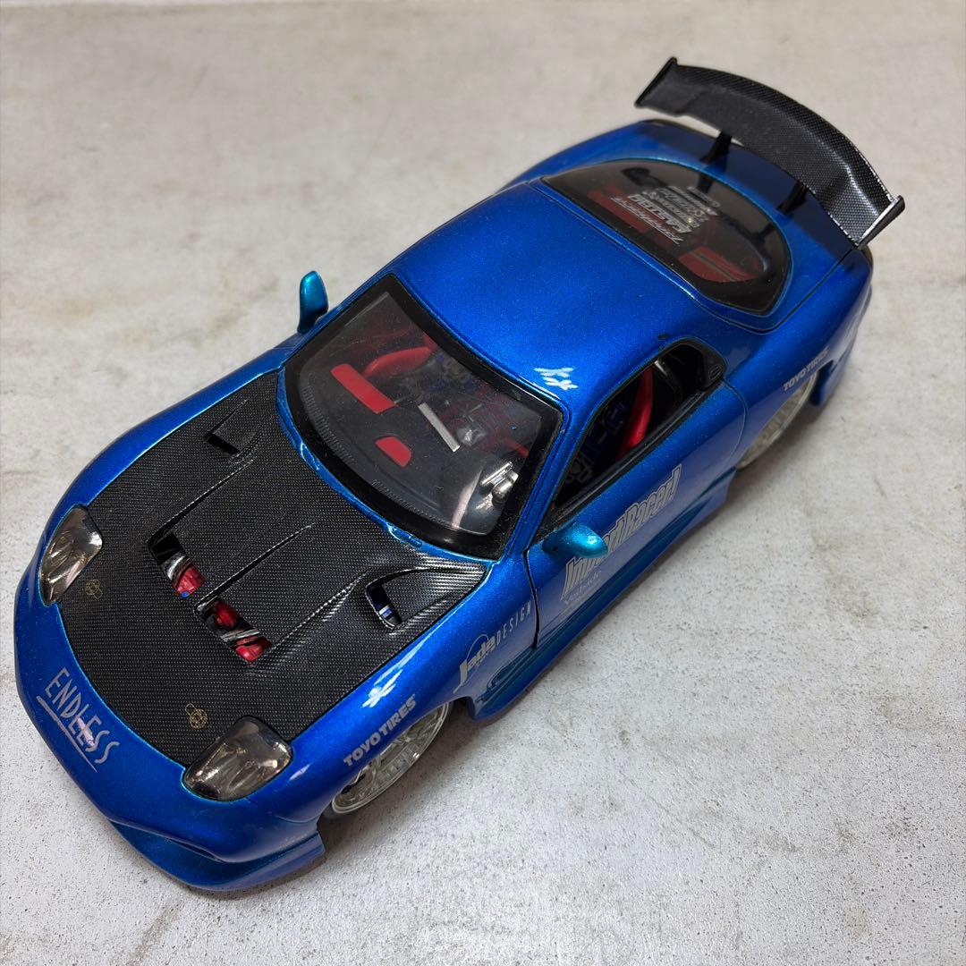 ミニカー Jada Toys MAZDA RX-7 Import Racer! 1/24