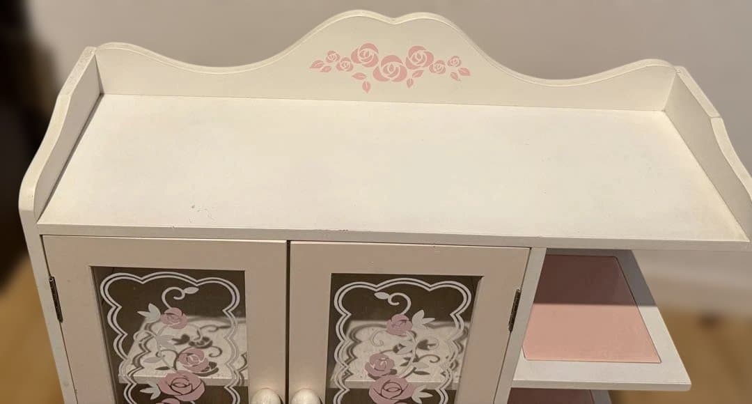 大人気‼️早い者勝ち‼️希少品‼️マザーガーデン　キャビネット　食器棚　飾り棚　収納棚