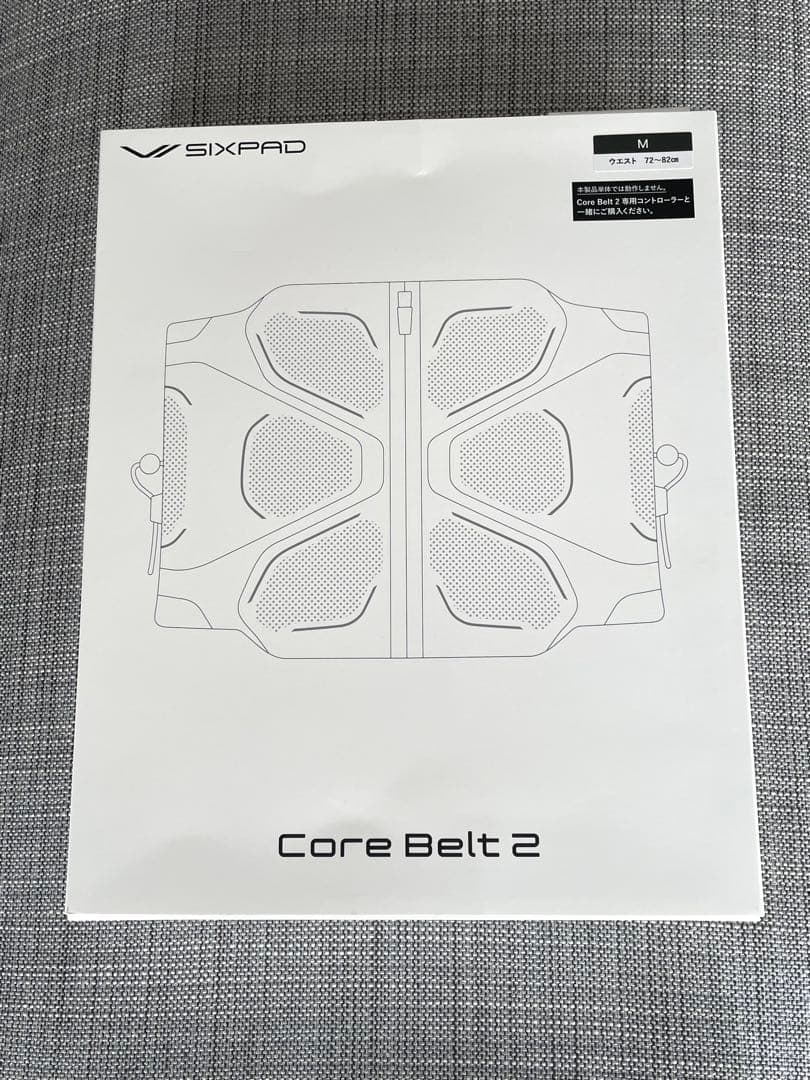 【試着のみ】SIXPAD コアベルト2 Mサイズ コントローラー付 保証付