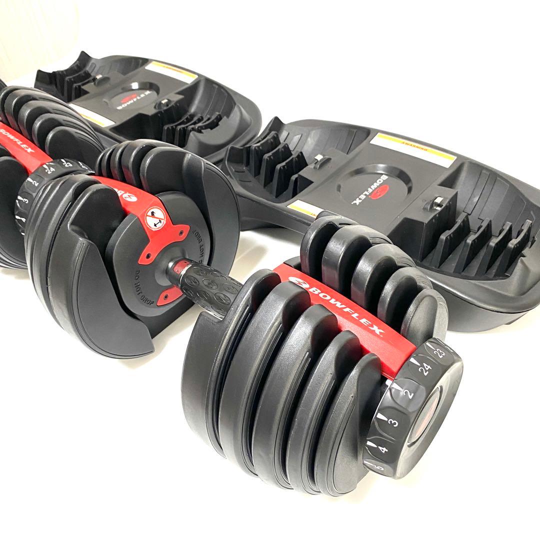 Bowflex ボウフレックス 可変式ダンベル 24kg 2個セット ②