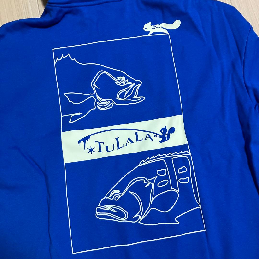 TULALA ツララ　魚グラフィック　プルオーバースウェット　パーカー