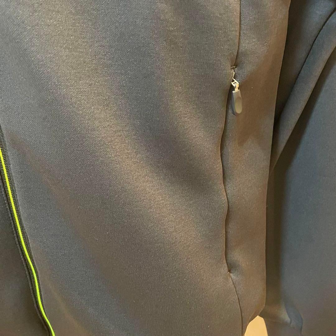【新品】St ANDREWS ダンボールニットスタンドジップブルゾン チャコール