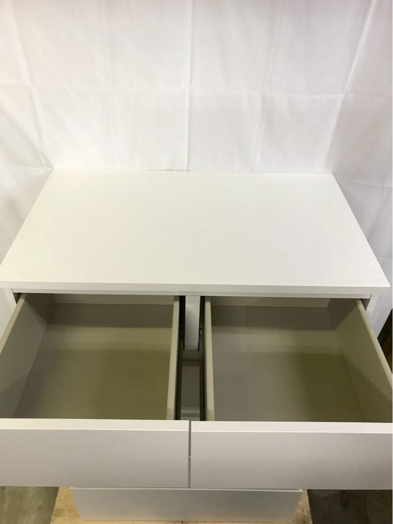 IKEA マルム MALM チェスト 5段 幅80 奥行48 高さ123