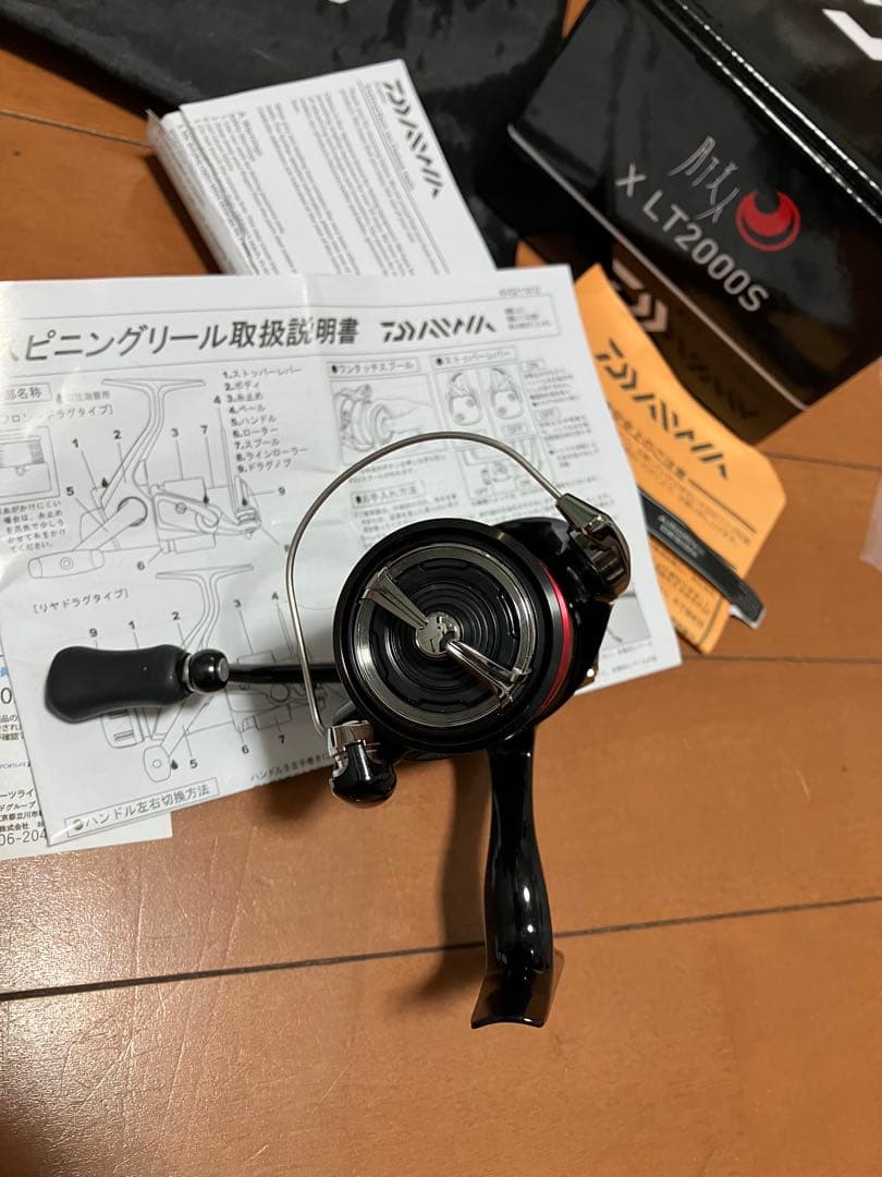 Daiwa 24月下美人 X LT2000S リール 月下美人PE0.4号付