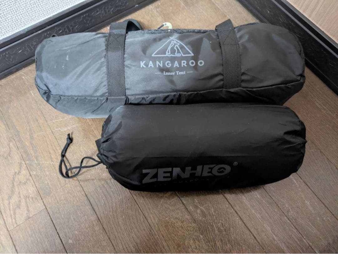 【zenheo アウターテントと夏用コットテントのセット　未使用品】