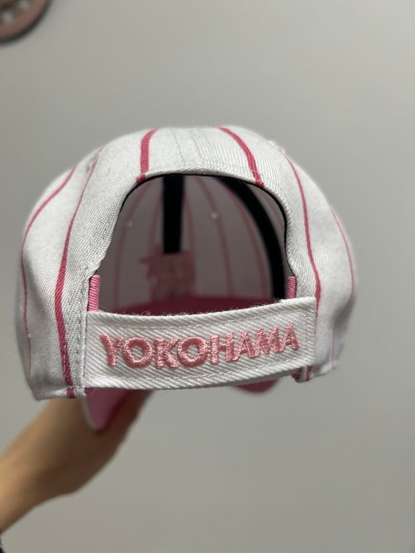 47 MVP YOKOHAMA キャップ ホワイト/ピンク