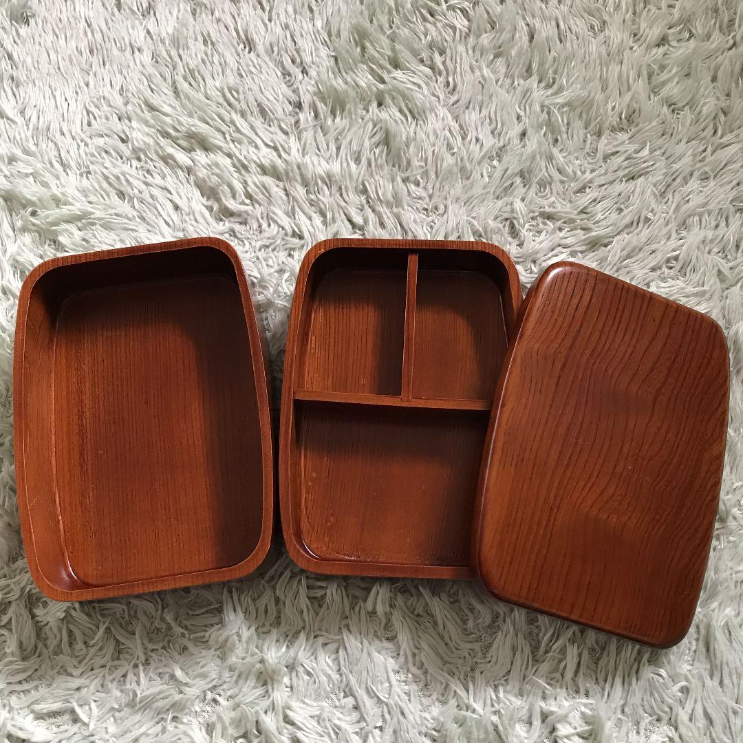 会津漆器　2段お弁当箱