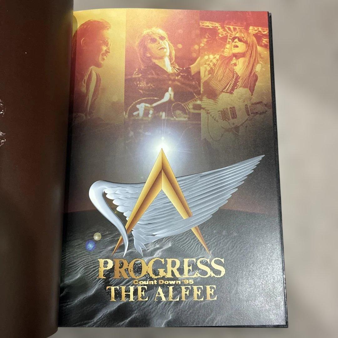 THE ALFEE PROGRESS COUNT DOWN '95パンフレット