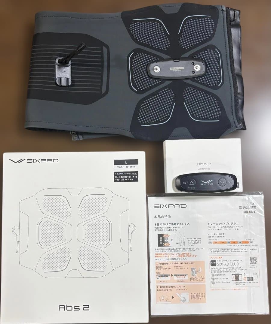 Lサイズ 新型SIXPAD Abs 2 + コントローラー