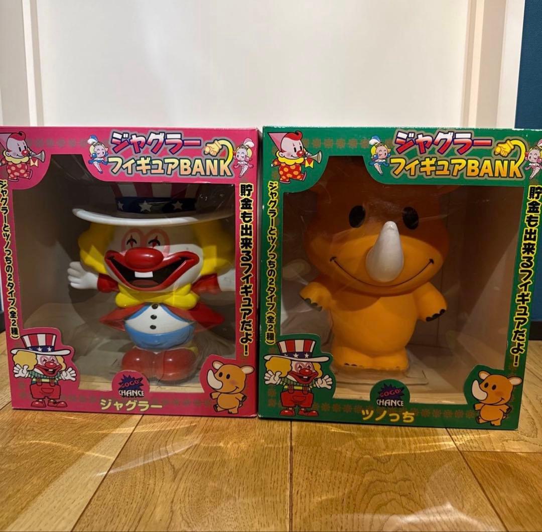ジャグラー巨大フィギュア貯金箱