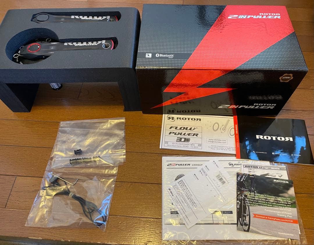 桃*郎様 ROTOR 2INPOWER パワーメーター 170mm MAS 中古