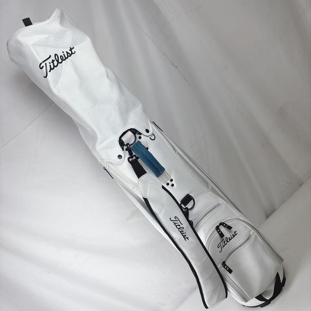 タイトリスト Titleist キャディバッグ ゴルフバッグ 5分割 ホワイト