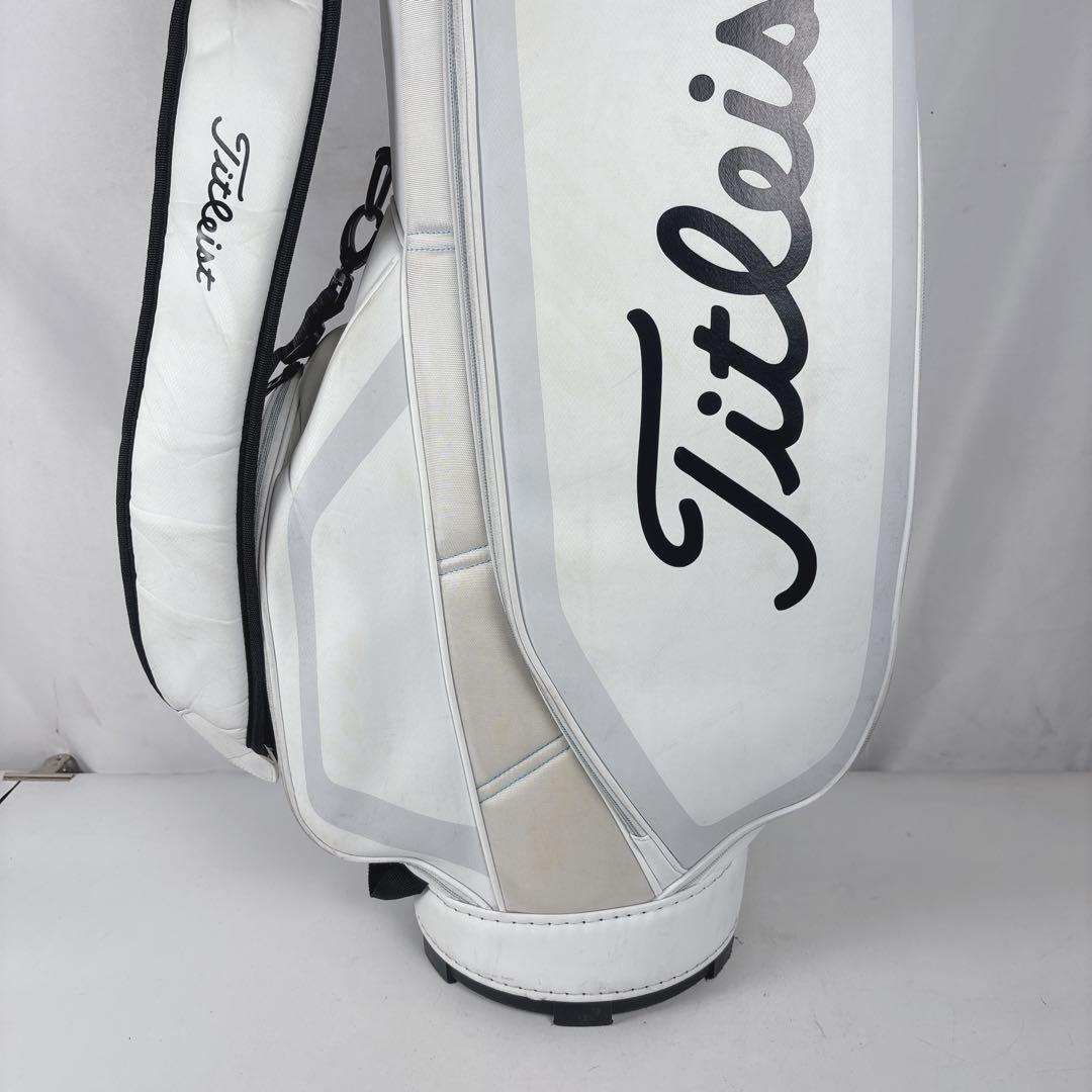 タイトリスト Titleist キャディバッグ ゴルフバッグ 5分割 ホワイト