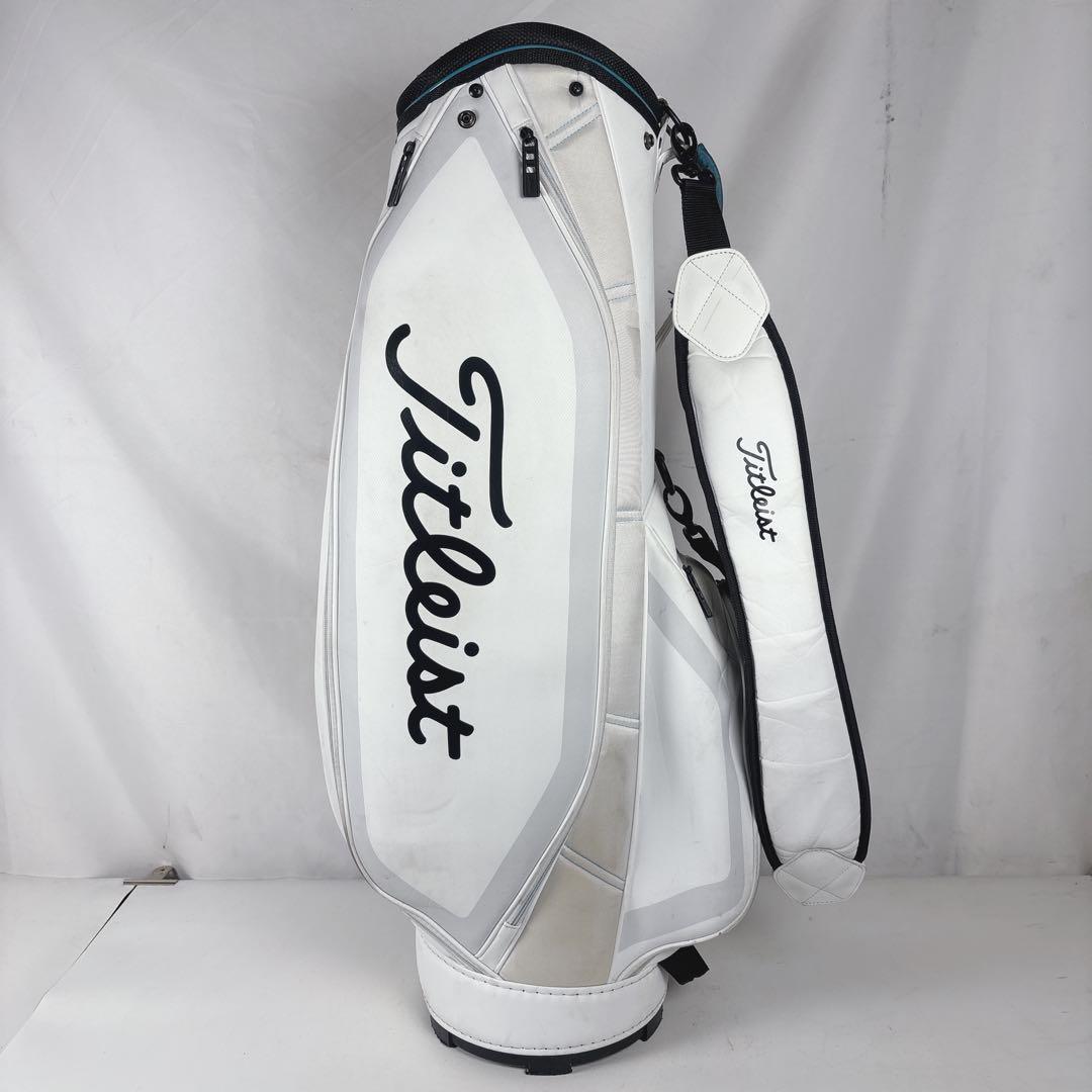 タイトリスト Titleist キャディバッグ ゴルフバッグ 5分割 ホワイト