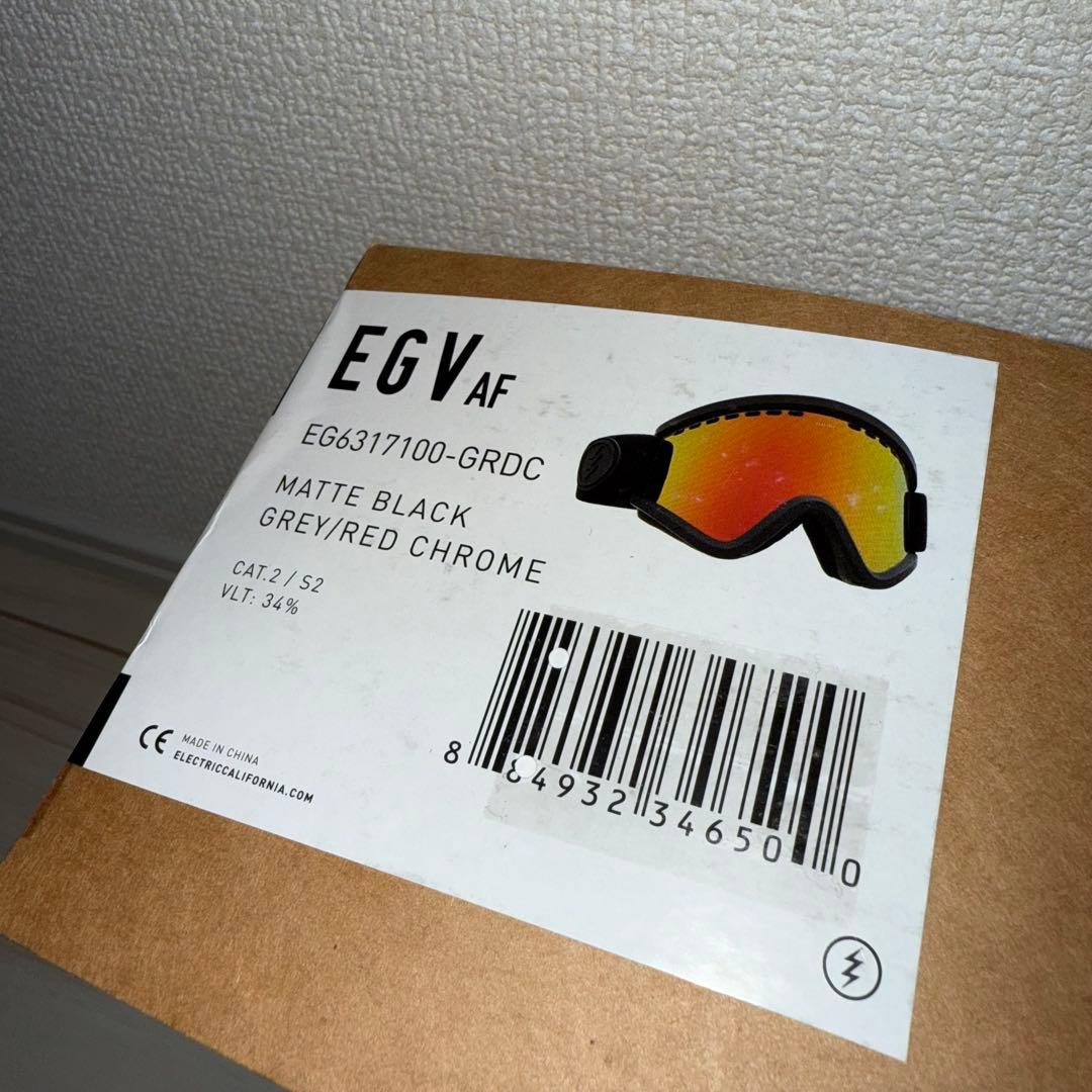 ELECTRIC エレクトリック EGV ゴーグル スキー スノーボード