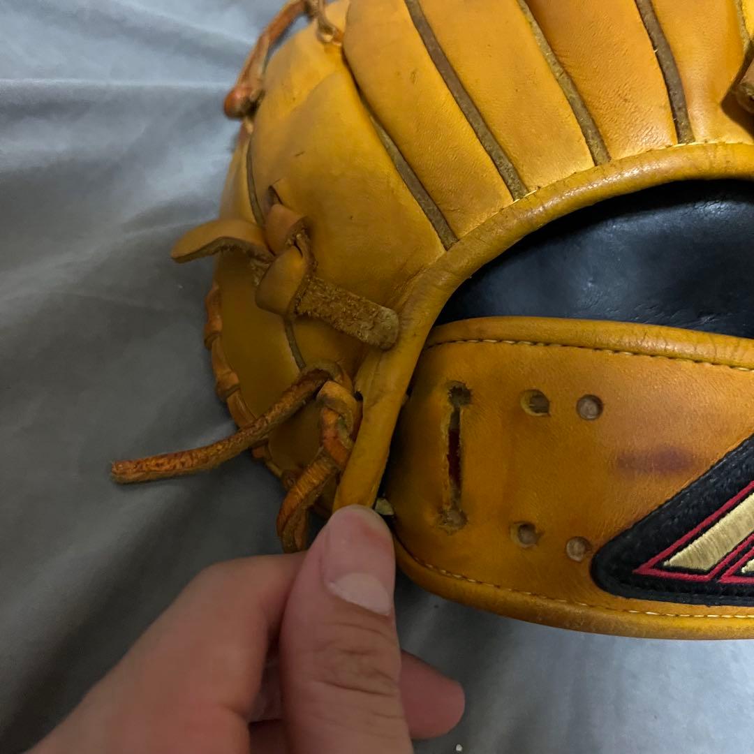 Mizuno ビクトリーステージ　一般軟式投手用グローブ Mマーク