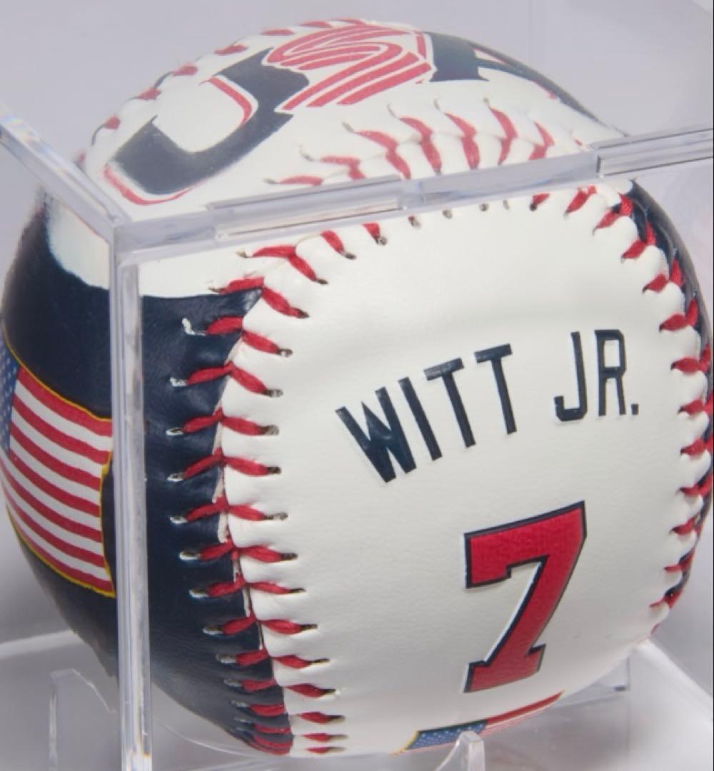 超激レア　WBC アメリカ代表 ウィットJr 記念ボール　（即完売）