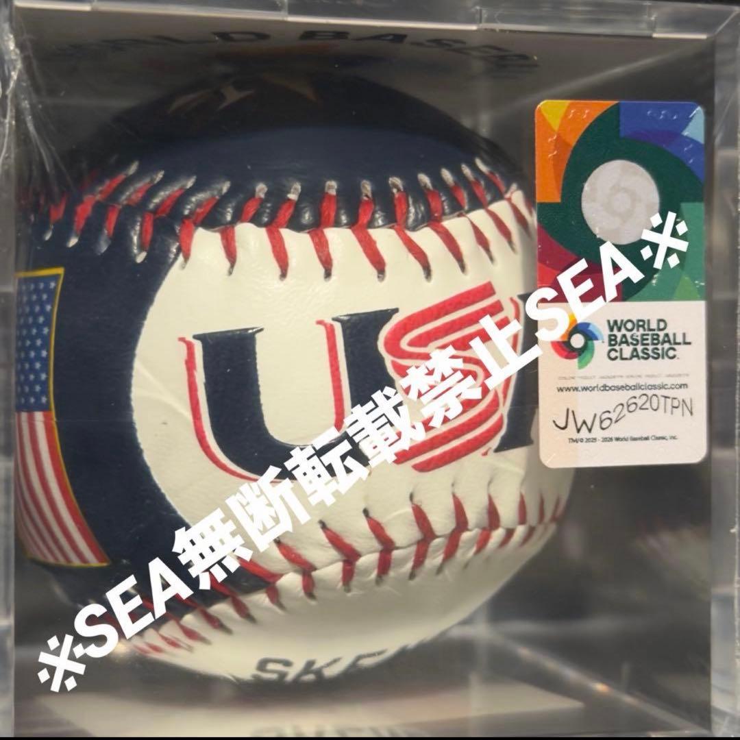 超激レア　WBC アメリカ代表 ウィットJr 記念ボール　（即完売）