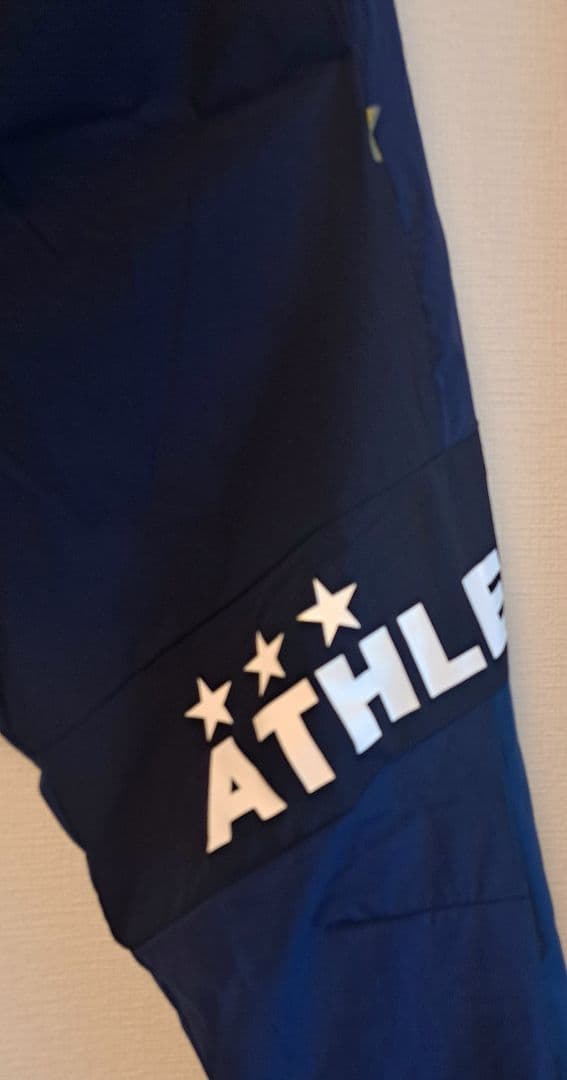 ATHLETAアスレタ　ウィンドジャケット/ズボン　ネイビーS