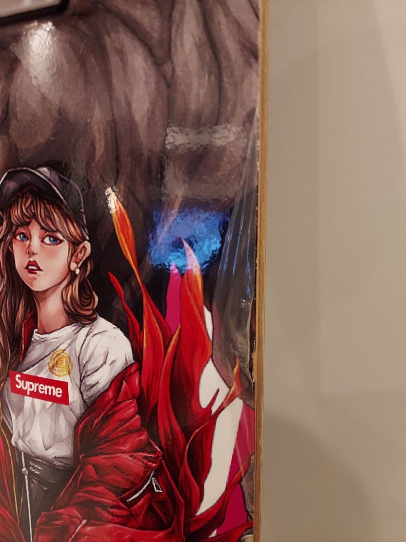 SUPREMEシュプリーム　スケートボード　SUPREME×OFF-WHITE？
