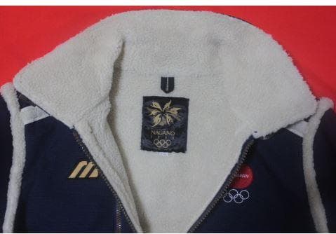 998年 長野オリンピックボアジャケット Sサイズ ウェア ミズノ ★中古品